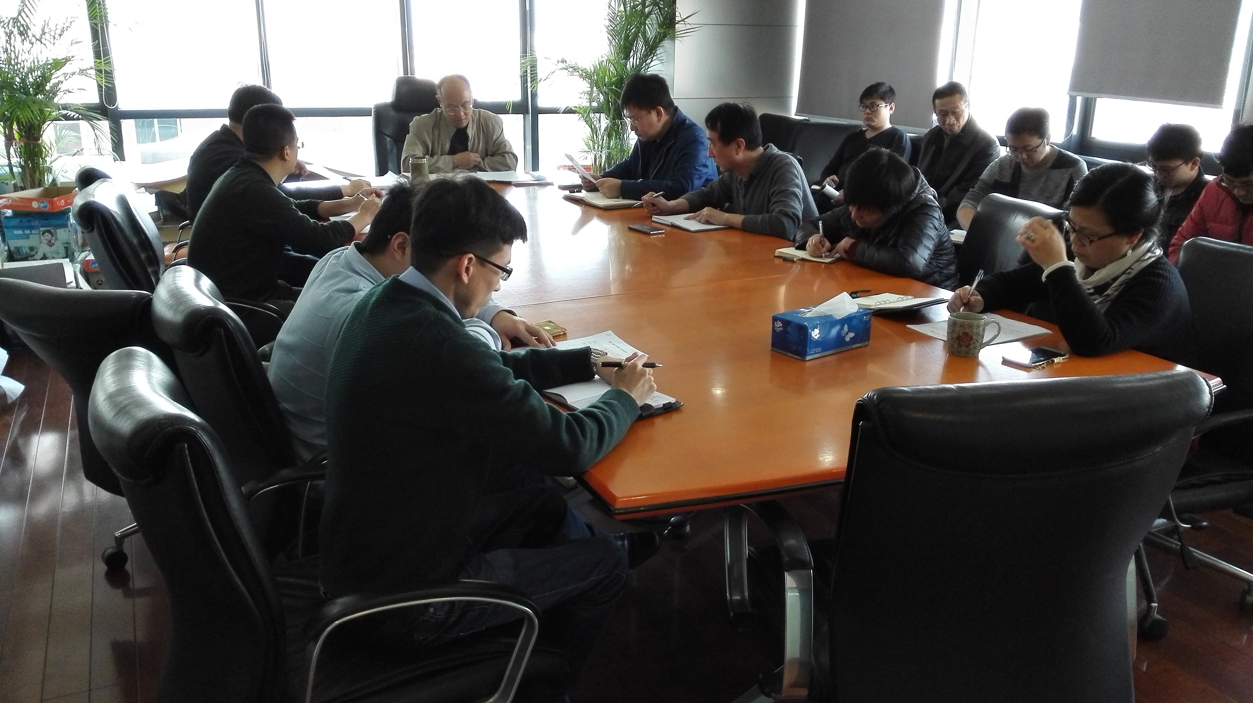 華杰公司勘察設(shè)計板塊召開學(xué)習(xí)集團、公規(guī)院和公司2017年工作會議文件討論會